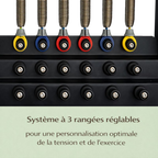 Pilates Reformer - Bois de chêne - Maison et Studio - Collection Harmonia