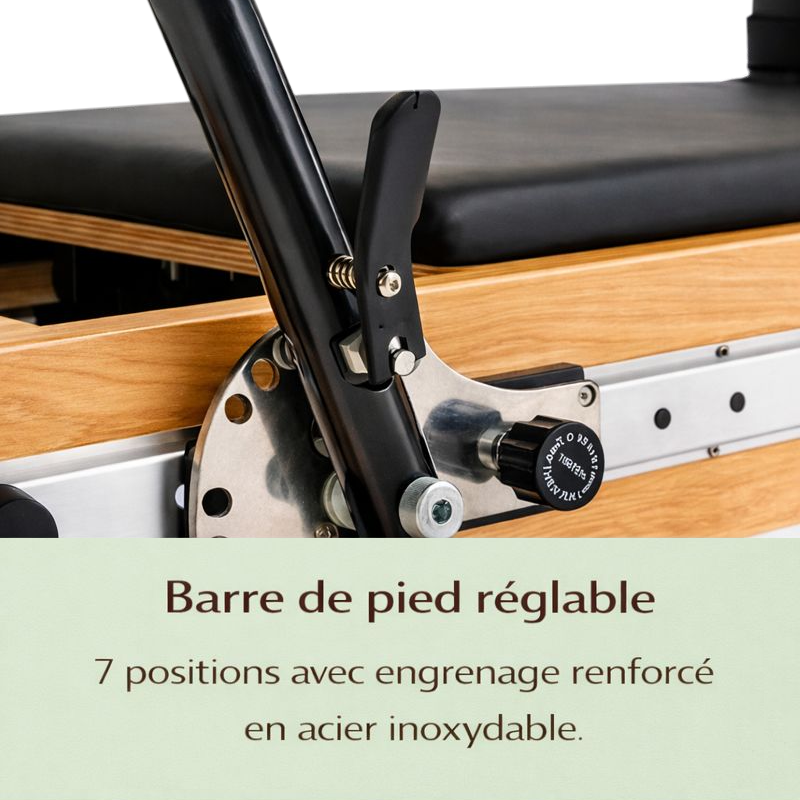 Pilates Reformer - Bois de chêne - Maison et Studio - Collection Signature
