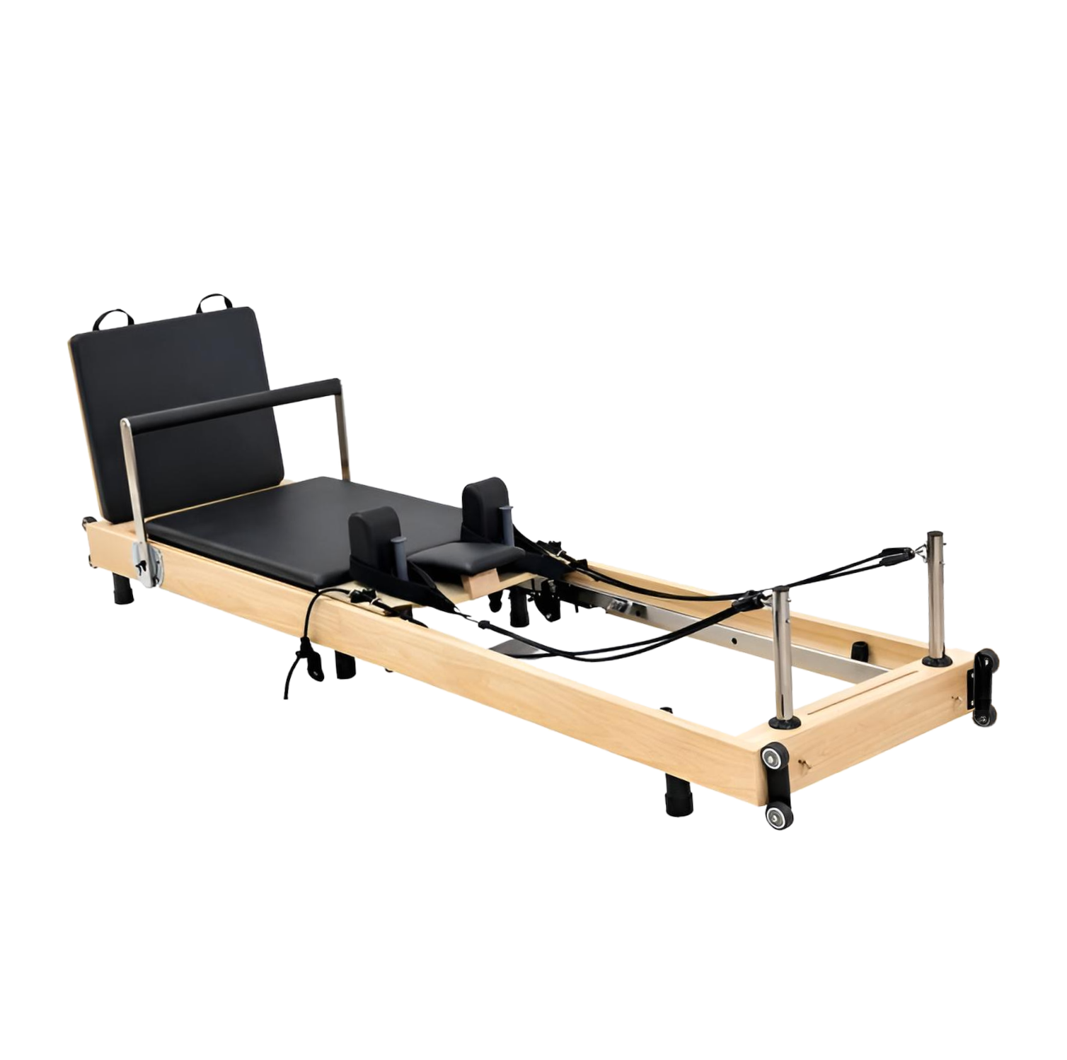Reformer Pilates Pliable - Bois d'érable- Maison et Studio - Collection Signature