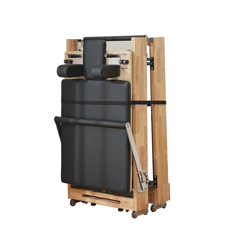 Reformer Pilates Pliable - Bois de Chêne - Maison et Studio - Collection Essential