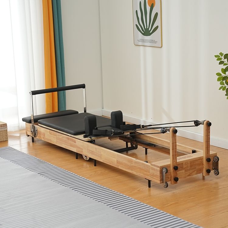 Reformer Pilates Pliable - Bois de Chêne - Maison et Studio - Collection Essential