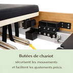 Pilates Reformer - Bois de chêne - Maison et Studio - Collection Harmonia
