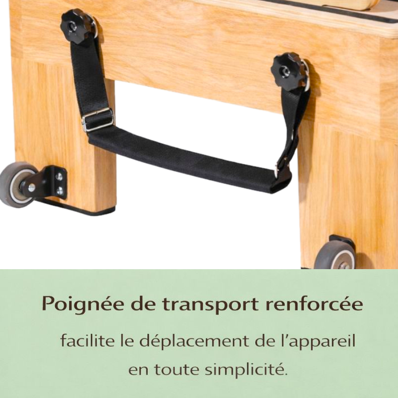 Pilates Reformer - Bois de chêne - Maison et Studio - Collection Signature