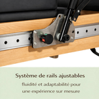 Pilates Reformer - Bois de chêne - Maison et Studio - Collection Harmonia