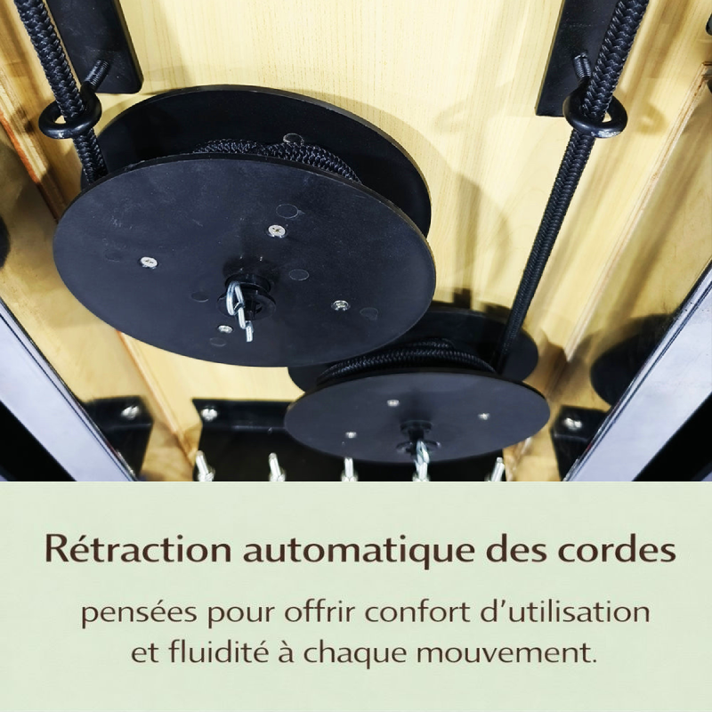 Pilates Reformer - Bois de chêne - Maison et Studio - Collection Signature