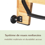 Pilates Reformer - Bois de chêne - Maison et Studio - Collection Harmonia